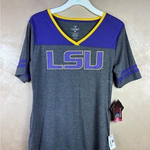 Colosseum LSU Tigers Football Jersey Women’s Size Large/Purple